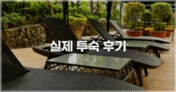💬 실제 투숙 후기