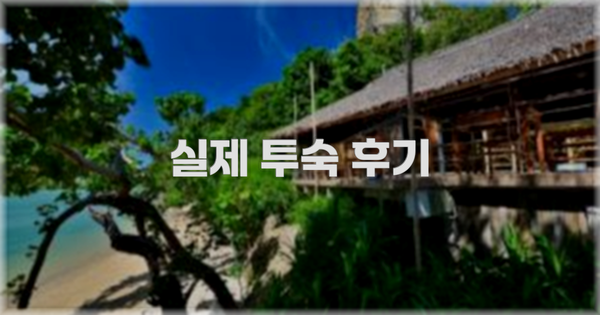 💬 실제 투숙 후기