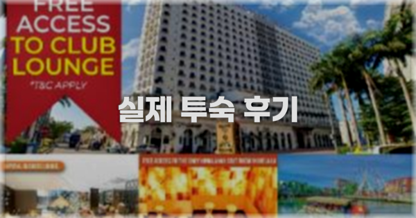 💬 실제 투숙 후기