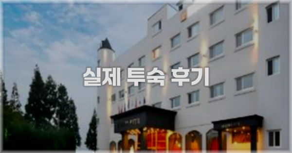 💬 실제 투숙 후기