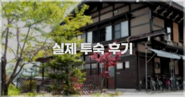 💬 실제 투숙 후기