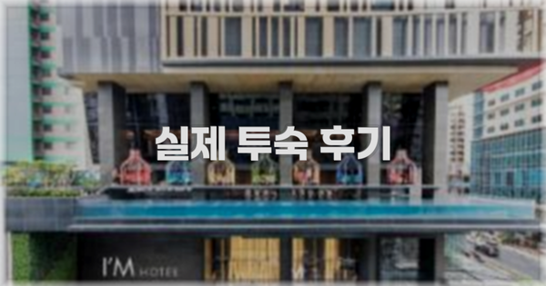 💬 실제 투숙 후기